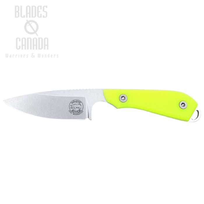 White River M1 Backpacker Pro Fixed Blade Knife, Magnacut, G10 High Vis Yellow, Kydex Sheath White River M1 Backpacker Pro Fixed Blade Knife, Magnacut, G10 High Vis Yellow, Kydex Sheath